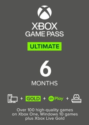 اشتراك اكس بوكس كيم باس التمت 6 أشهر – Xbox game pass Ultimate 6 months
