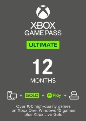 اشتراك اكس بوكس كيم باس التمت 12 اشهر – Xbox game pass Ultimate 12 months